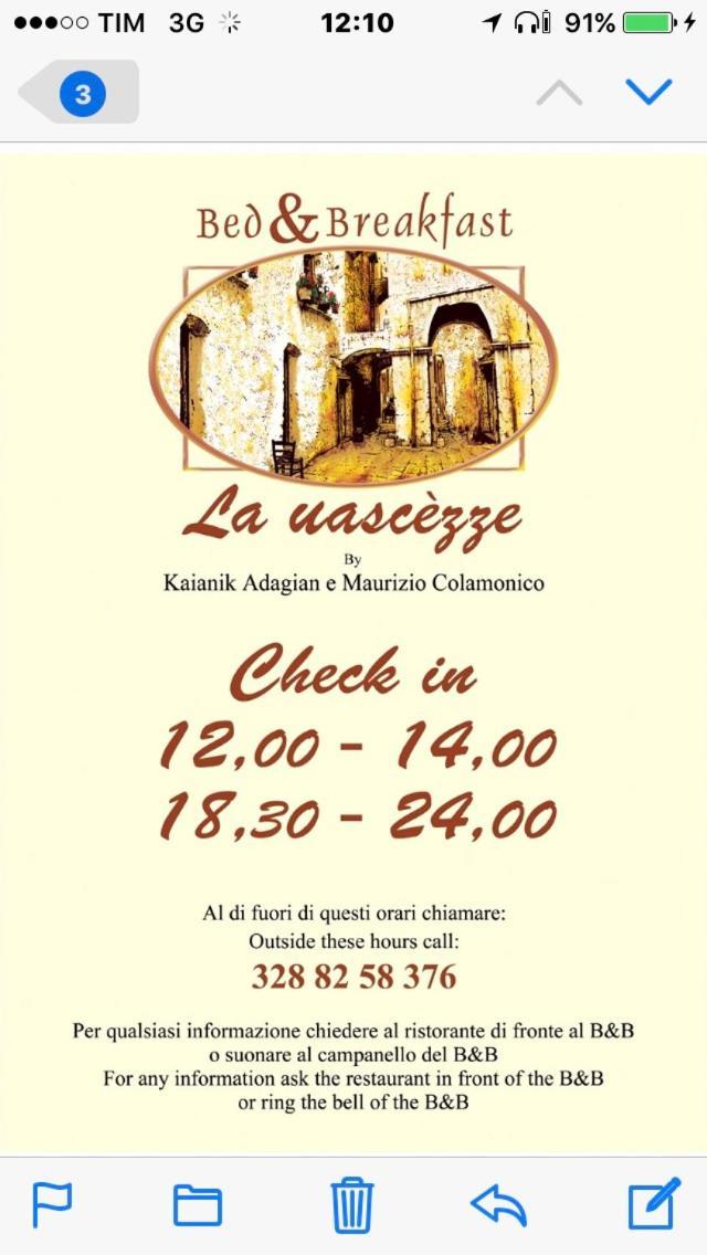 B&B La Uascezze Bari Kültér fotó